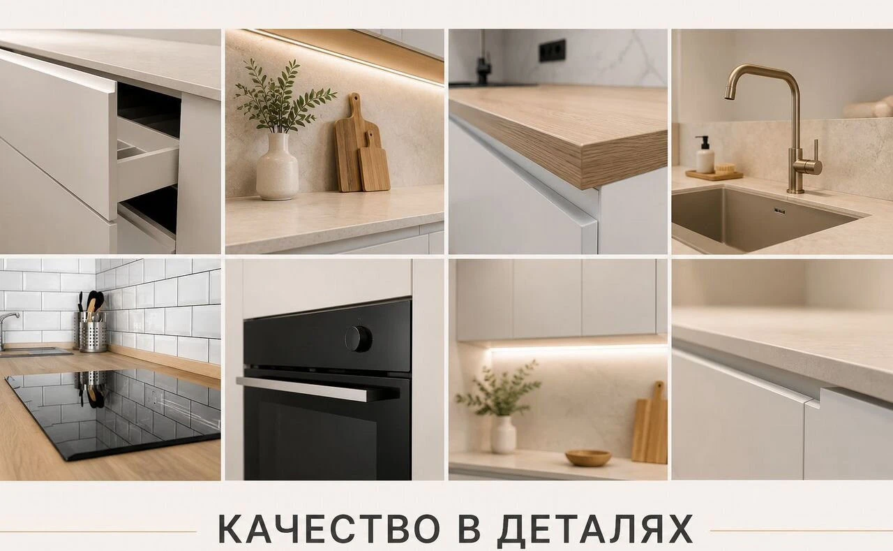 Кухни на заказ / Кухни до потолка