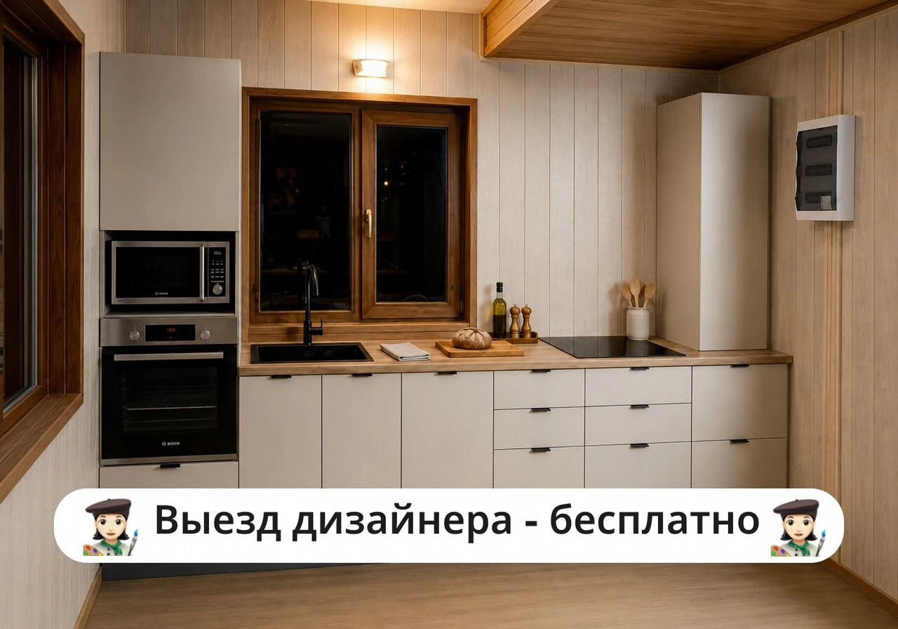 Кухня на заказ с доставкой под ключ